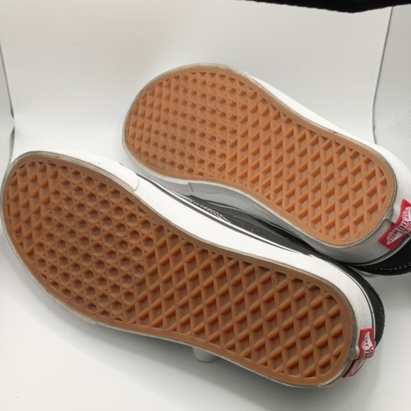 Vans Old Skool NEW Women’s Floral Checkered Black and White, Size 8 - Picture 6 of 7